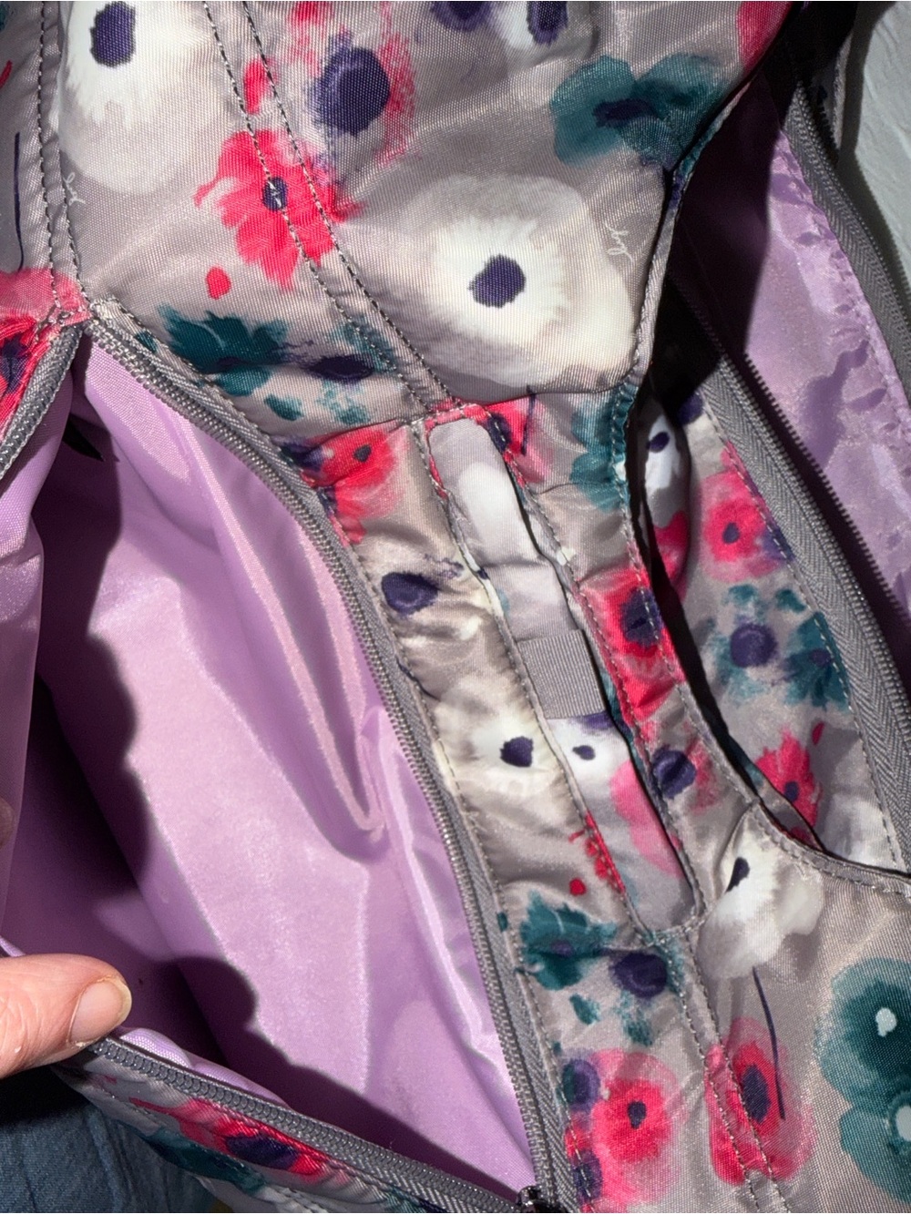 NWT Lug Gondola Tote Bag in Water Color Pearl - Picture 7 of 10